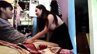 Nepali college couple sex video