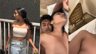 Tamil Cute college girl sex with her new boyfriend